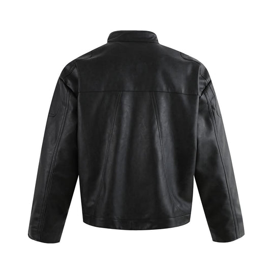 PU-Lederjacke