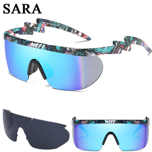 New Fashion Brand Neff Sunglasses Vintage Sun Glasses Coating Eyewear Driving Men/Women Oculos De Sol