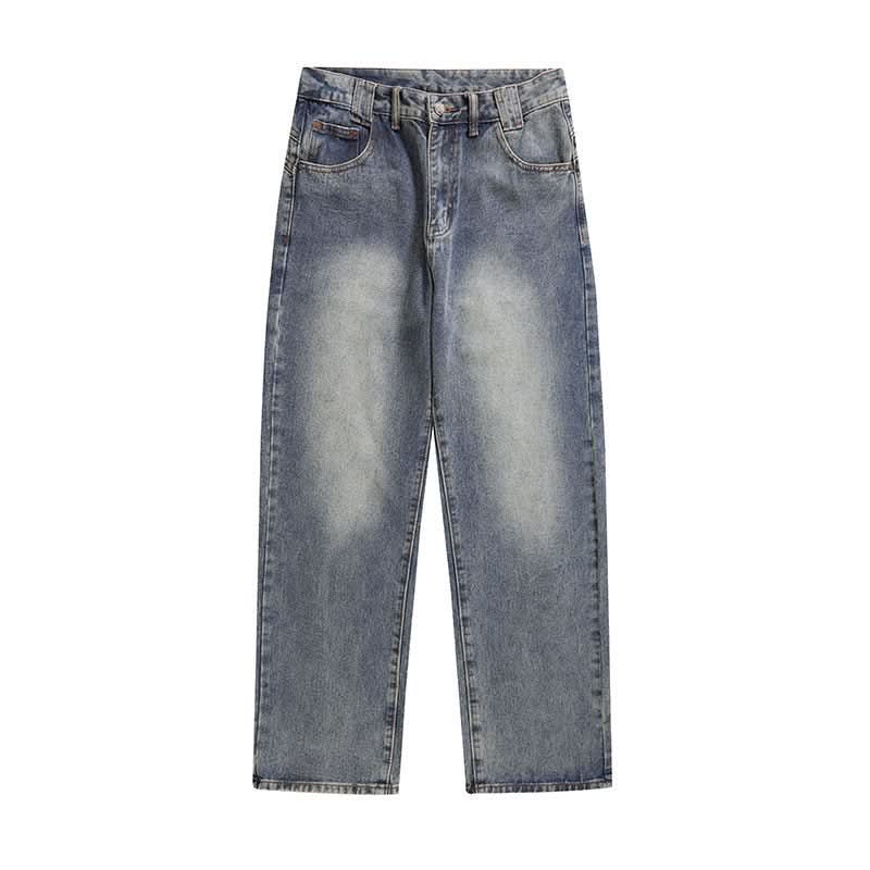 Leopard Print  Straight Leg Washed Casual Pants