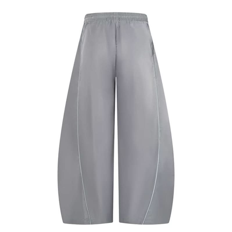 Streetwear Straight Leg Unisex Loose Casual Drop-Crotch Sport Pants