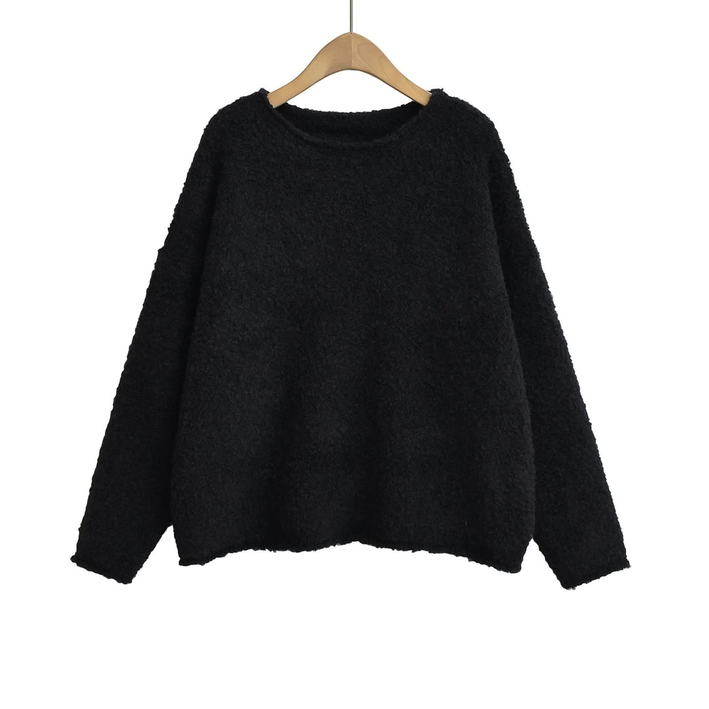 Pullover mit Rundhalsausschnitt und weiten Ärmeln