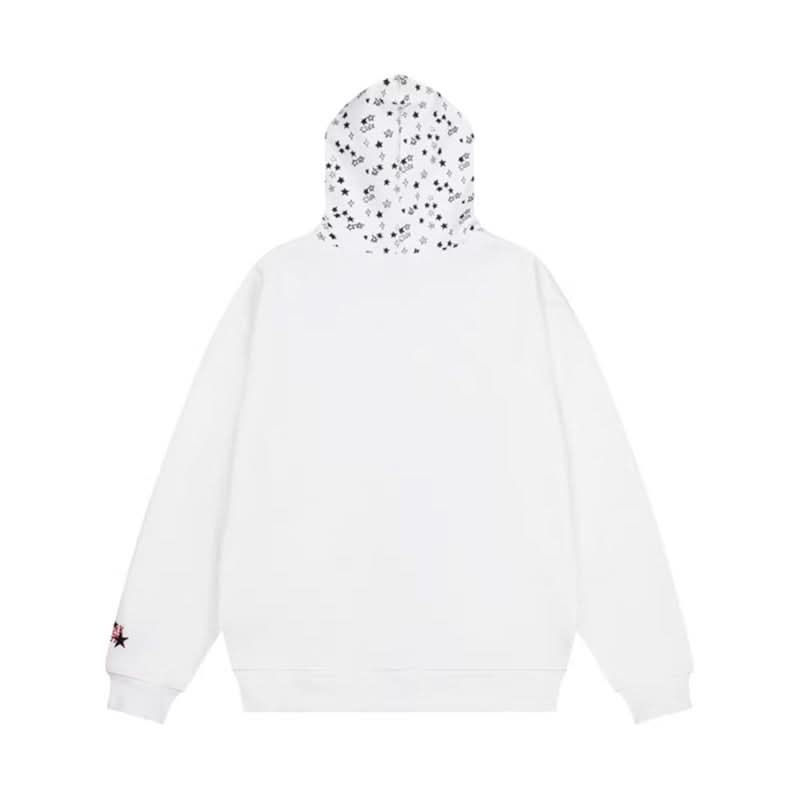 hooded zip-up hoodie loose fit long sleeve jacket style streetwear