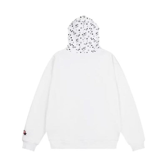 Kapuzen-Reißverschluss-Hoodie lockere Passform Langarmjacke Streetwear-Stil