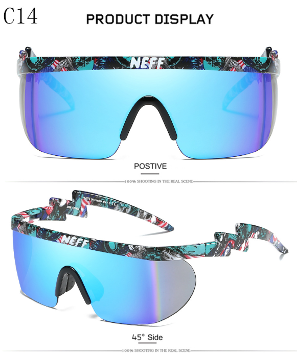 New Fashion Brand Neff Sunglasses Vintage Sun Glasses Coating Eyewear Driving Men/Women Oculos De Sol