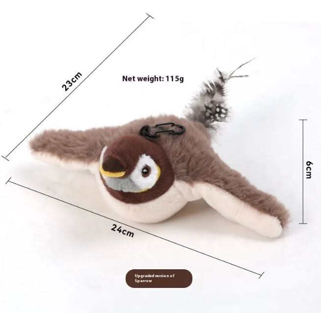 Flattervogel-Katzenspielzeug
