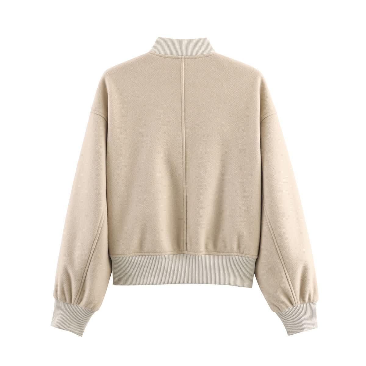 Street soft baseball jacket women's clothing