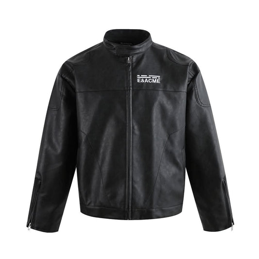 PU-Lederjacke