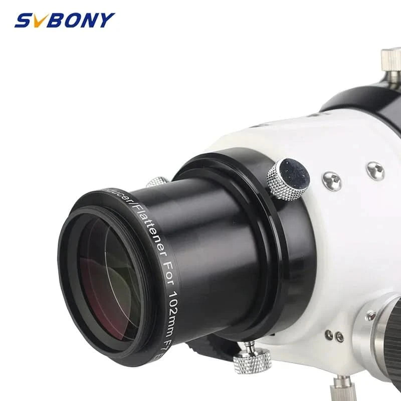 Svbony SV193 2 Inch 0.8X Field Flattener Focal Reducer Telescope Accessory for SV503 80/102mm ED Telescope