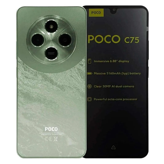 Xiaomi Poco C75 Global 256GB 8GB RAM Dual SIM Screen 6.88 "-Green