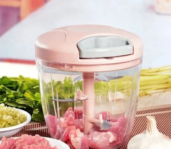 Mini-Küchenmaschine mit 5 Klingen, groß, 900 ml – Neverdie