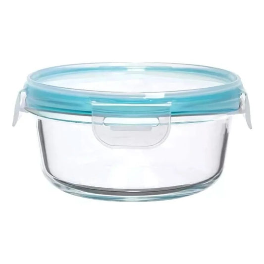 Set aus bis zu 3 hitzebeständigen Glas-Lunchtöpfen, 400 ml, mit luftdichtem Verschluss