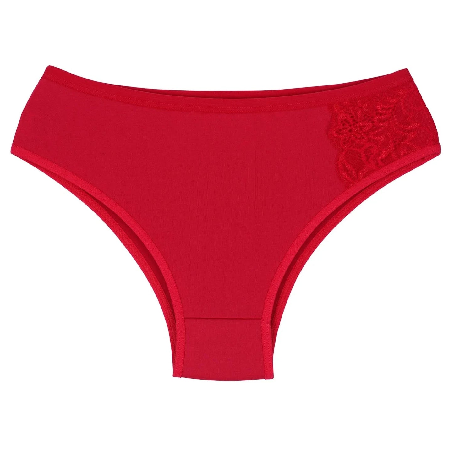 Calcinha Kit Calça Alta Renda Conforto 3, 5 ou 10 Peças Roupa Interior Lingerie Feminina Estilo Sexy Elegante Cuecas Femininas