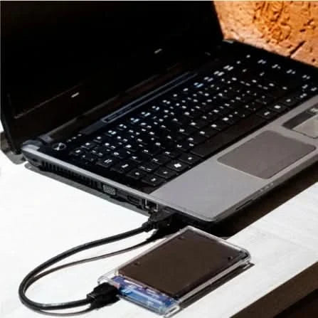 Externes 2,5-Zoll-Festplattengehäuse USB 3.0 kompatibel mit PS4 Xbox One PC 6 Gbit/s
