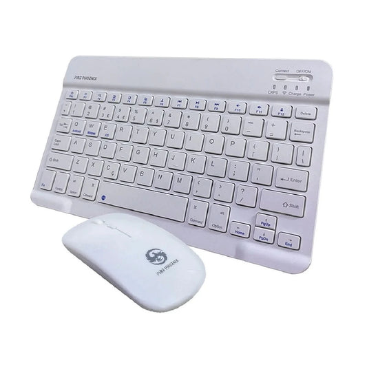 Wireless Bluetooth Keyboard And Mouse Kit Rechargeable Tablet Notebook Bk-8088
