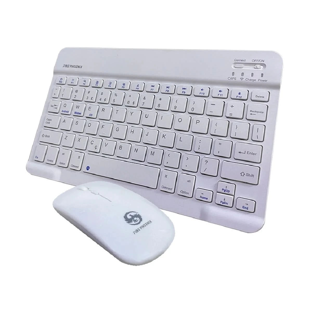 Kabellose Bluetooth-Tastatur und Maus-Set Wiederaufladbar Tablet Notebook BK-8088