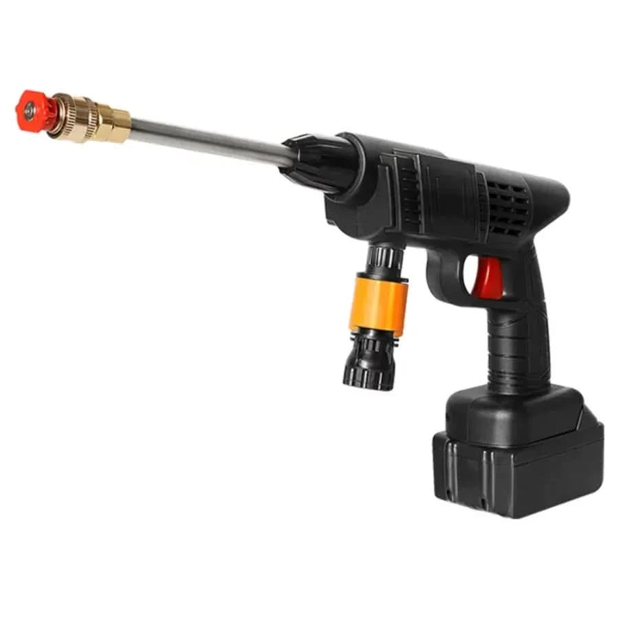 ZOMMI High Pressure Jet Washer Portable Wireless Rechargeable Battery Black Color 110V/220V Car Cleaner