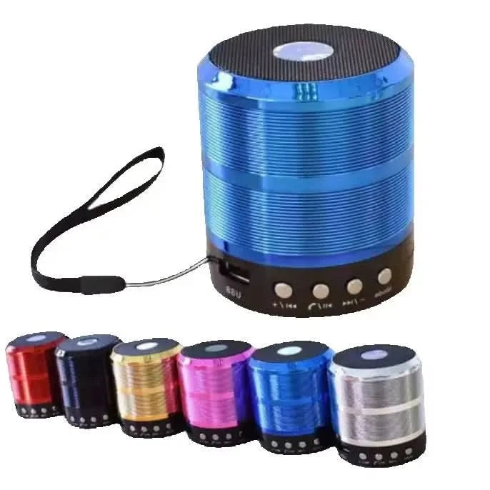 Mini caixa Caixinha Som Bluetooth Portátil Com Usb Mp3 P2 Sd Rádio Fm