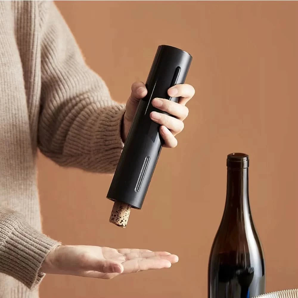 Automatic Electric Battery Powering Wine Bottle Corkscrew Opener