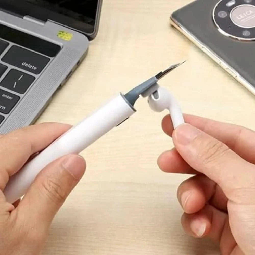 3 in 1 Multifunctional Cleaning Pen for Bluetooth Earphone, Airpods, Keyboard, Mobile Phone, Universal