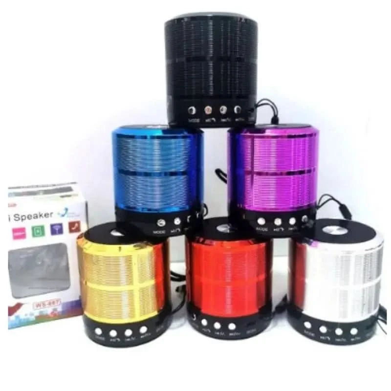 Mini Portable Bluetooth Sound Box Usb Mp3 P2 Sd Radio Fm