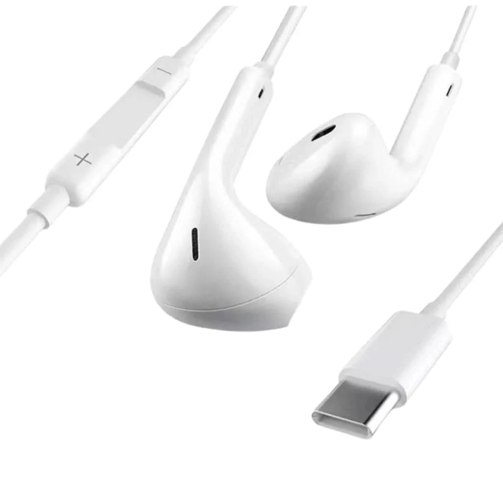 Fone de Ouvido Tipo-C Compatível Com Iphone 15, 15 Plus, 15 Pro, 15 pro max