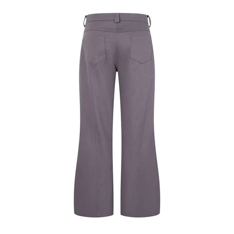 Graffiti Print Flared Casual Pants  Loose Fit Straight Leg Long Pants