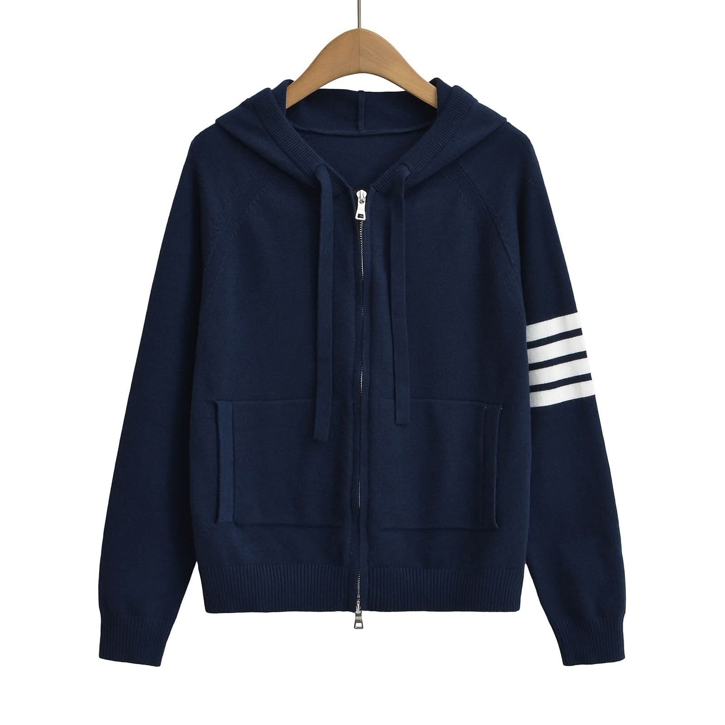 Kapuzenpullover mit Reißverschluss