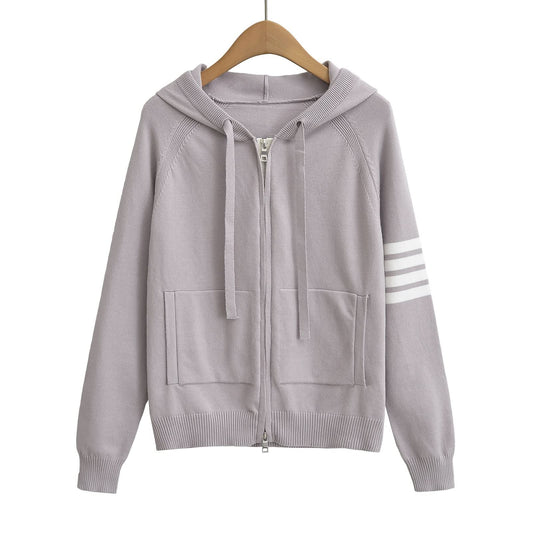 Kapuzenpullover mit Reißverschluss