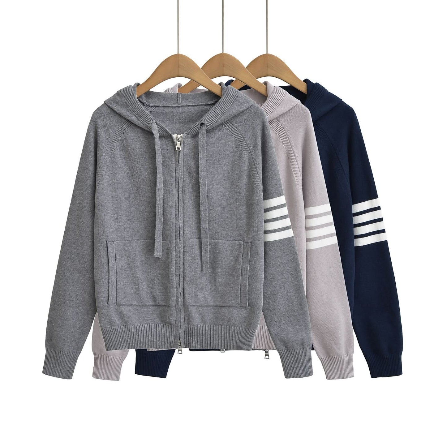 Kapuzenpullover mit Reißverschluss