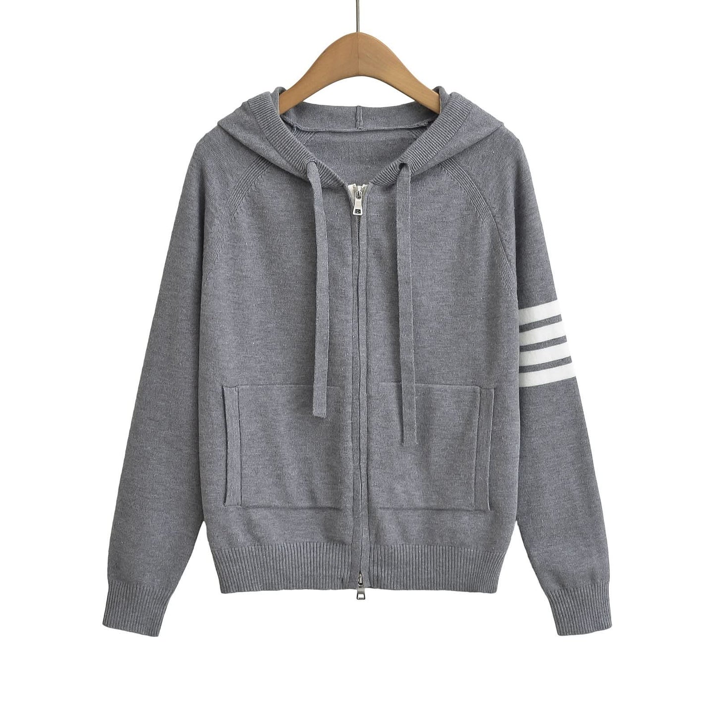 Kapuzenpullover mit Reißverschluss