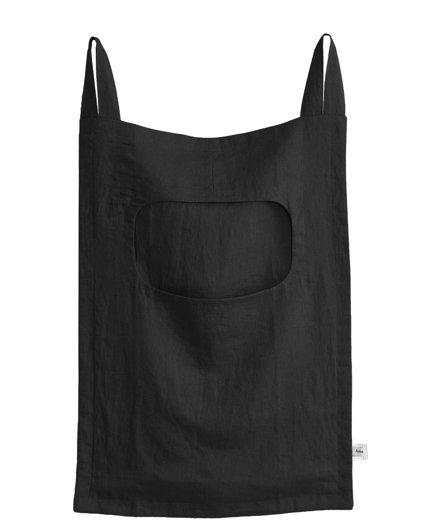 Fashion Design Cotton Linen Hollow Laundry Bag Large Capacity Clothing Storage Bag for Organizing Miscellaneous Items