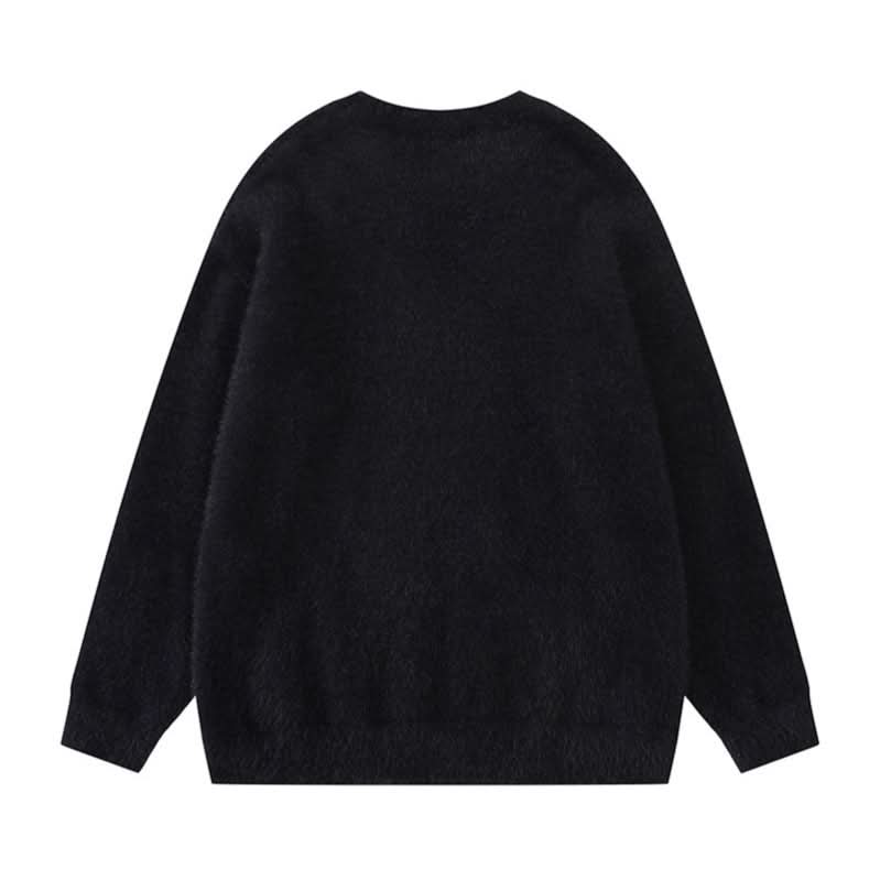 Crewneck Sweater Loose Casual Versatile Couple Top