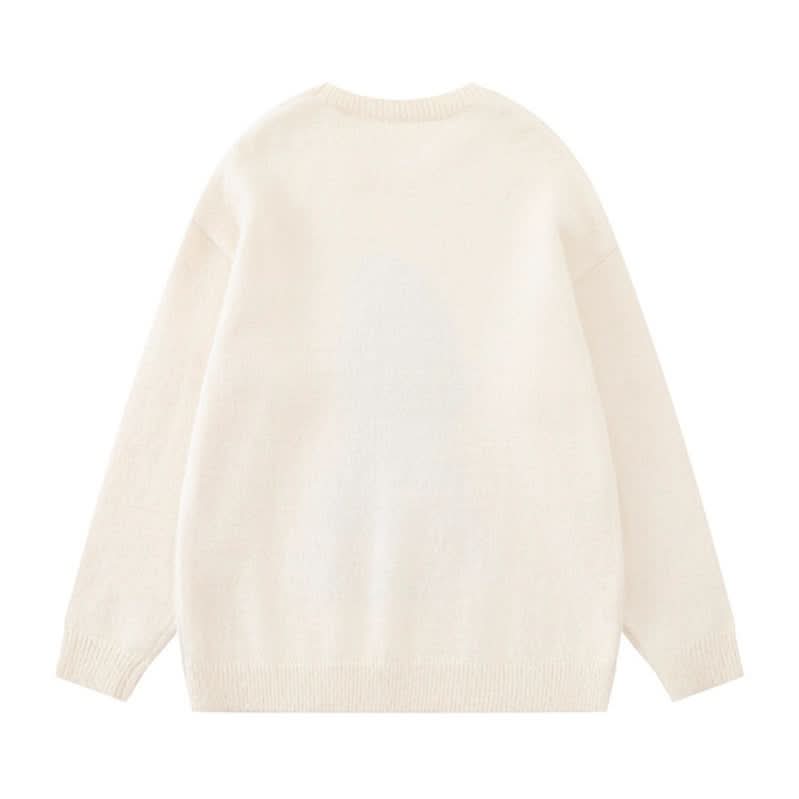 Crewneck Sweater Loose Casual Versatile Couple Top