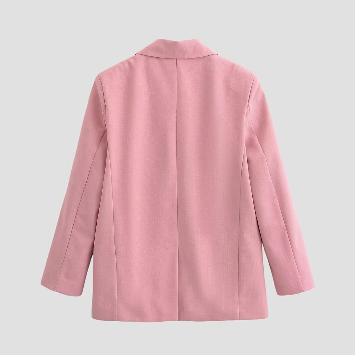 Sweet and cool pink toned suit jacket