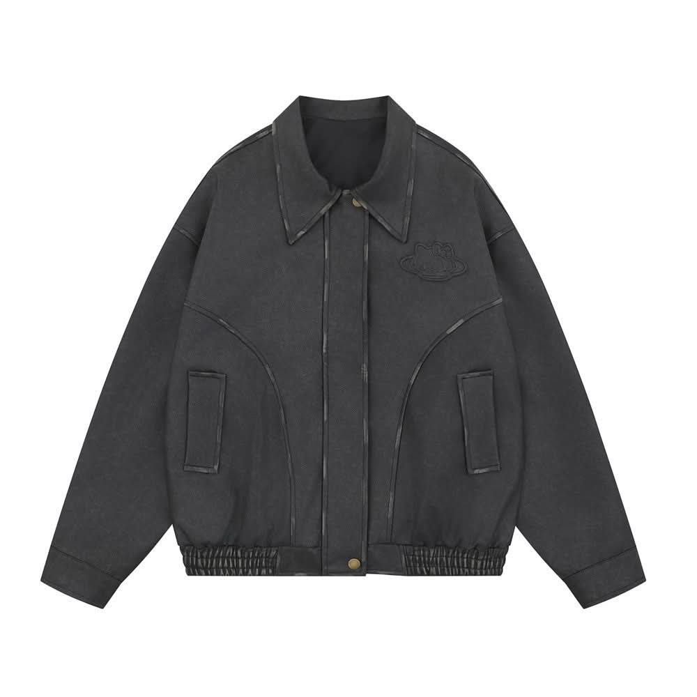 PU-Lederjacke
