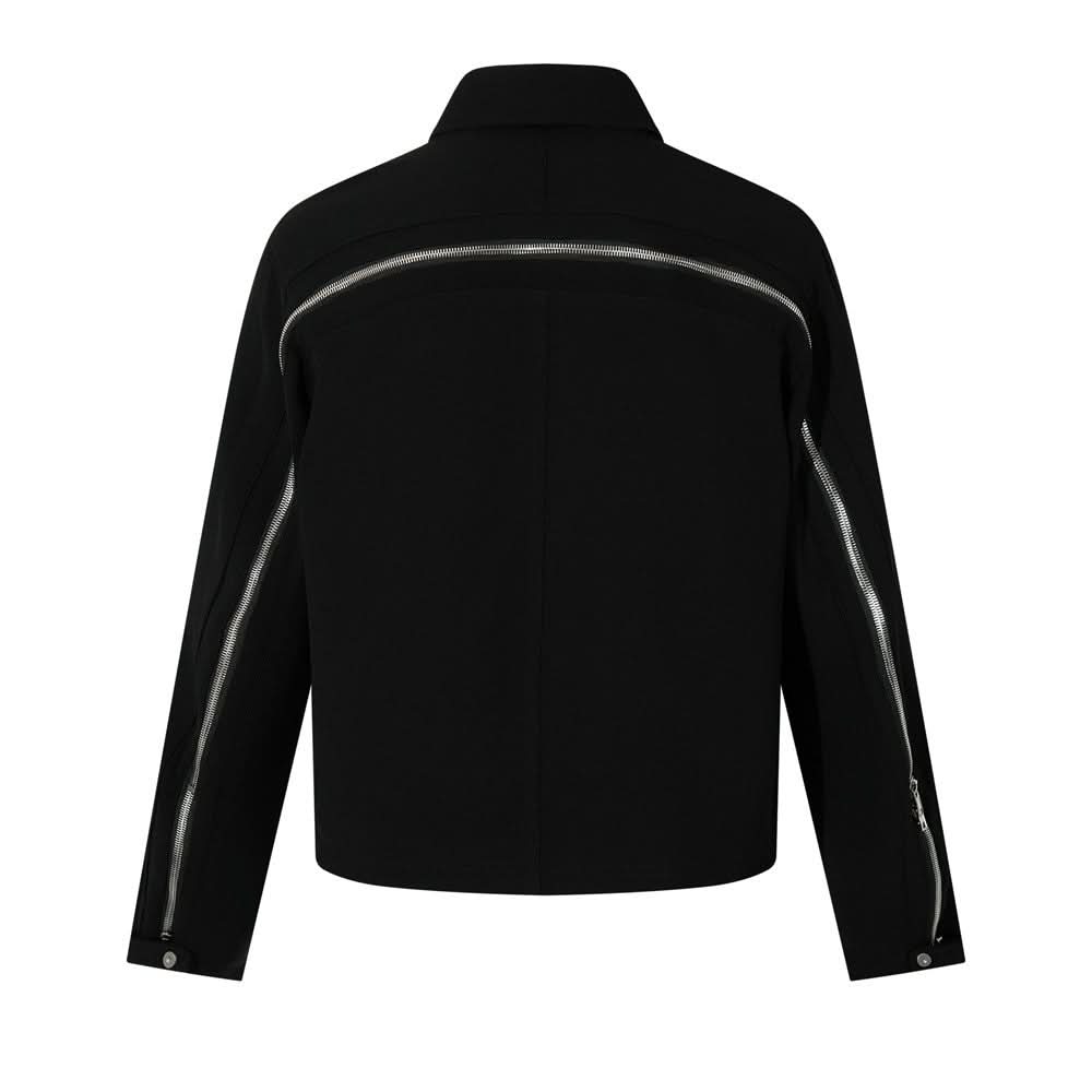 Einfarbige Arbeitsjacke