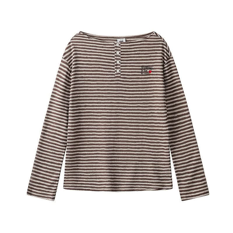 Long Sleeve T-Shirt for Women Spring Casual Wear Outerwear Basic Top