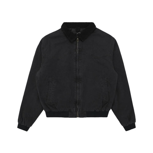 Waschen Sie eine Arbeitsjacke aus alter Canvas
