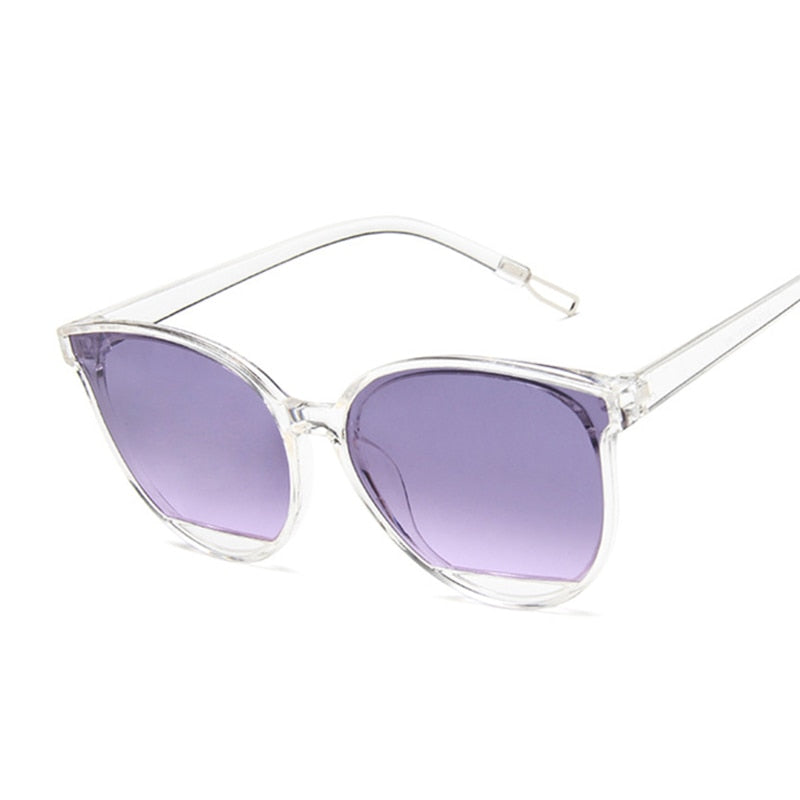New Arrival Fashion Sunglasses Women Vintage Metal Mirror Classic Vintage Sun Glasses Female Oculos De Sol Feminino UV400