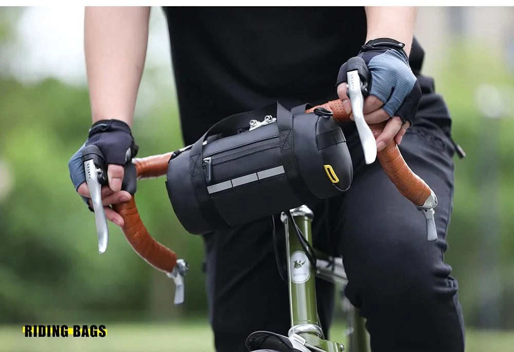 Rhinowalk Bicycle Bag Cycling Water Bottle Carrier Pouch MTB Bike Insulated Kettle Bag Riding Handlebar 1pc or 2pcs Accessories