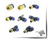 Reverse Osmosis Quick Coupling 1/4 3/8 Hose Connection Tee Y Connector 2 Way Equal Elbow Straight RO Water Plastic Pipe Fitting