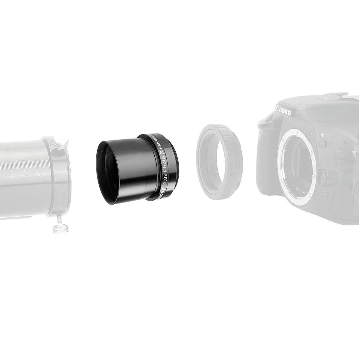 Svbony SV193 2 Inch 0.8X Field Flattener Focal Reducer Telescope Accessory for SV503 80/102mm ED Telescope