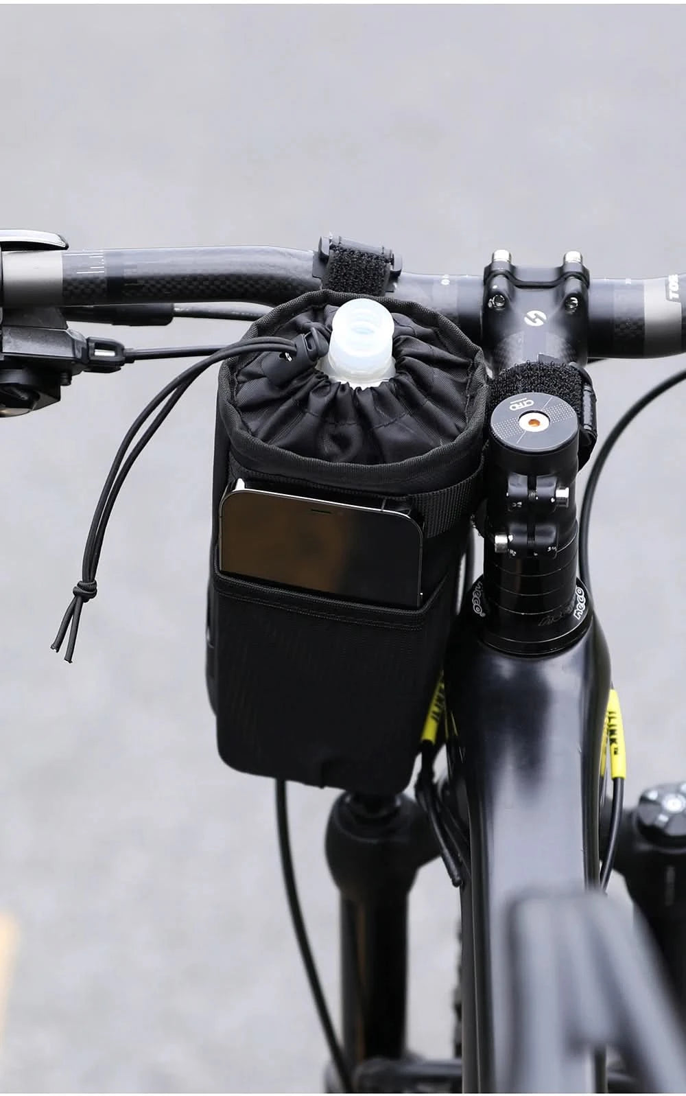 Rhinowalk Bicycle Bag Cycling Water Bottle Carrier Pouch MTB Bike Insulated Kettle Bag Riding Handlebar 1pc or 2pcs Accessories