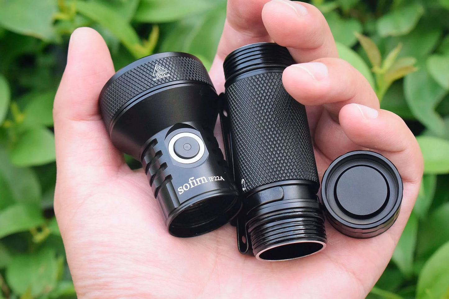 Sofirn IF22A TIR Optics 2100lm LED Flashlight Rechargeable 21700 USB C Powerful EDC Light Torch Outdoor Lantern for Fish