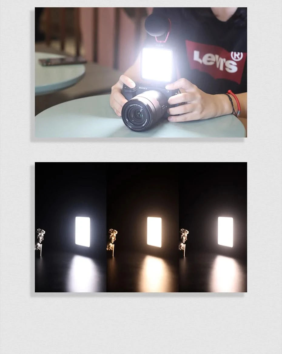 Ulanzi VIJIM VL81 VL200 3200k-5600K Dimmable Mini LED Video Light for Smartphone SLR Camera Rechargable Vlog 3000mAh Fill Light