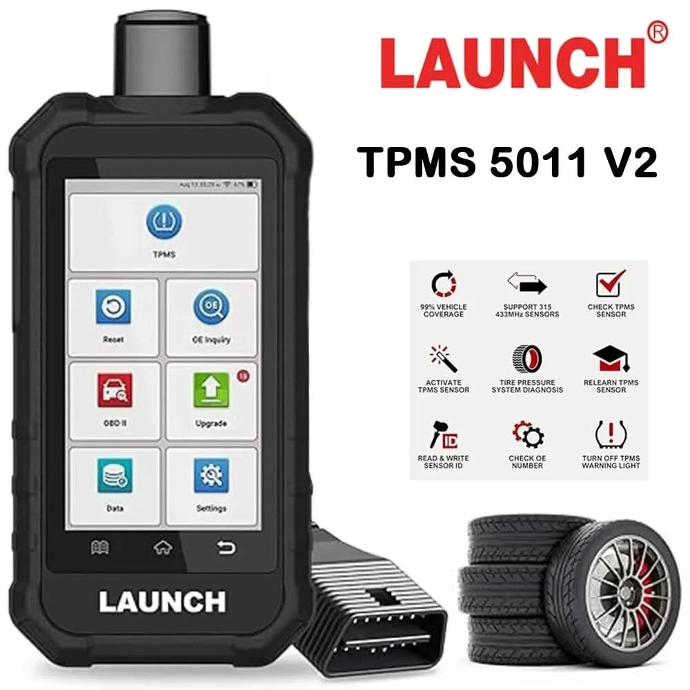 USA EU Lager EINFÜHRUNG Creader TPMS CRT5011 V2 Reifendruckprogrammier-Sensor-Scan-Tool
