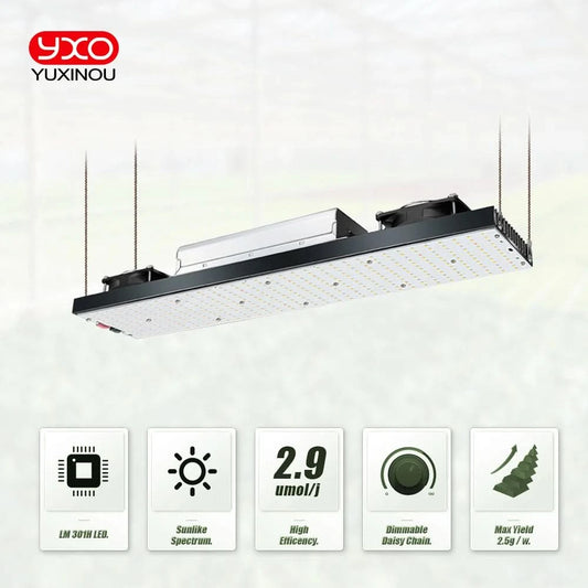 LM301H LED Grow Light V3 Platine mit Meanwell Treiber 240W 480W 720W 3000K/3500K 660NM UV IR Growbox für Pflanzenzucht Veg Blüte