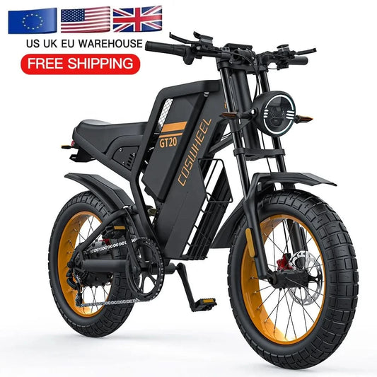 EU-Lager Coswheel GT20 1500W E-Bike Zur Arbeit zur Schule Elektrofahrrad Schneller Transport E-Bike Gute Qualität Elektrofahrrad