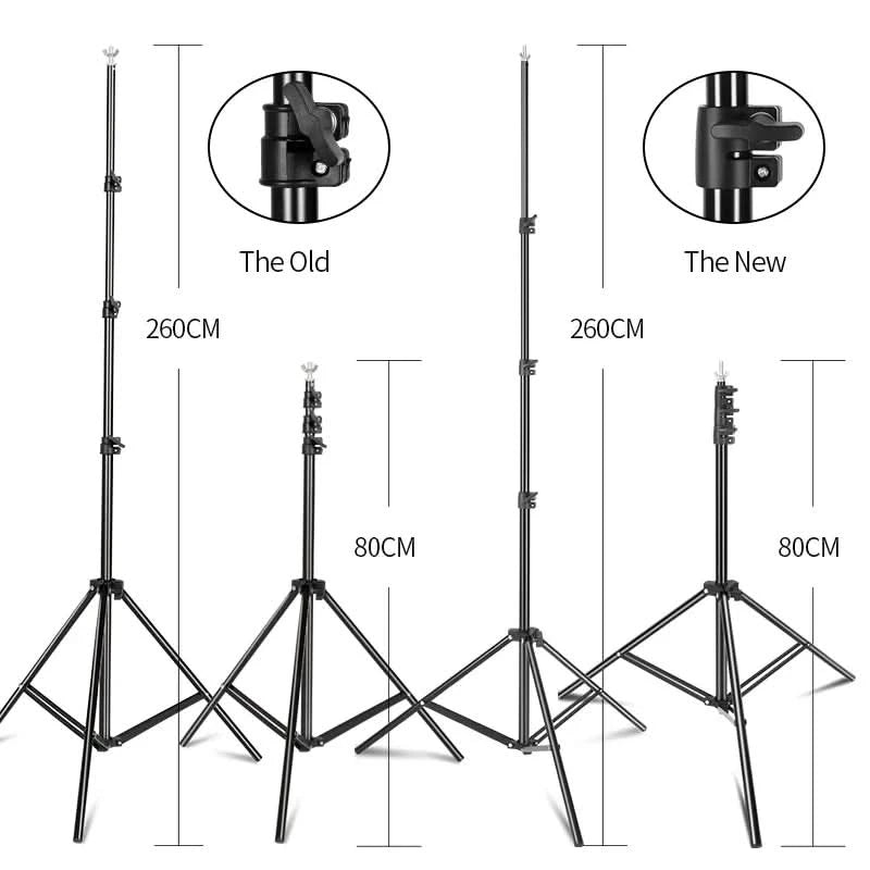 SH Photography Background Backdrop Stand Support Picture Canvas Frame System Kit With Carry Case For Muslin Photo Video Studio