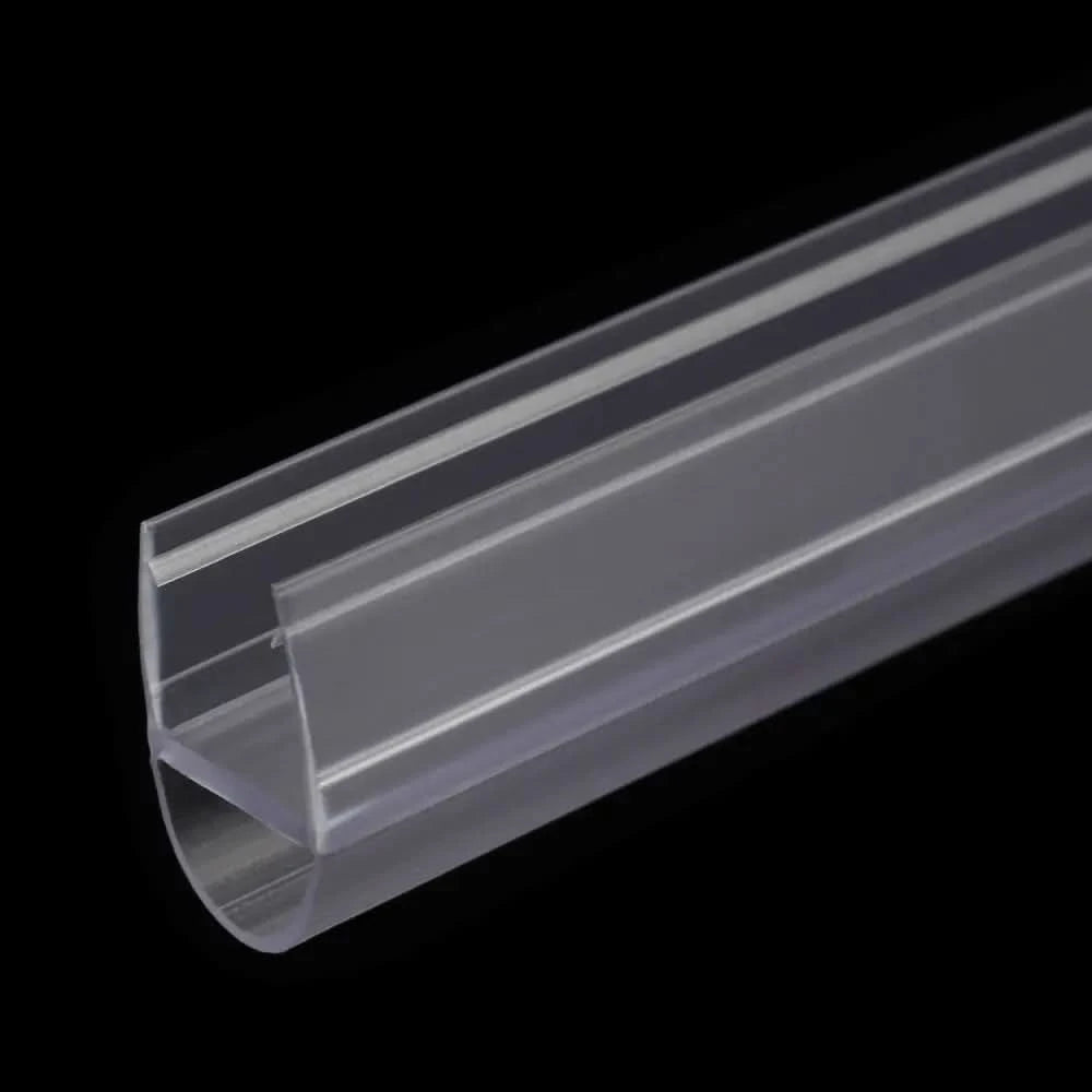 Bath Shower Screen Door Seal Strip 4 to 12mm Seal Gap Window Door Weatherstrip Door Protective Strip Bathroom Hardware